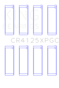 King Subaru EJ20/EJ22/EJ25 (Suites 52mm Journal Size) Tri-Metal Coated Rod Bearing Set - Size STD